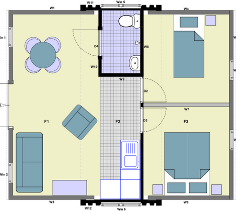 fourLIFE Residential layout